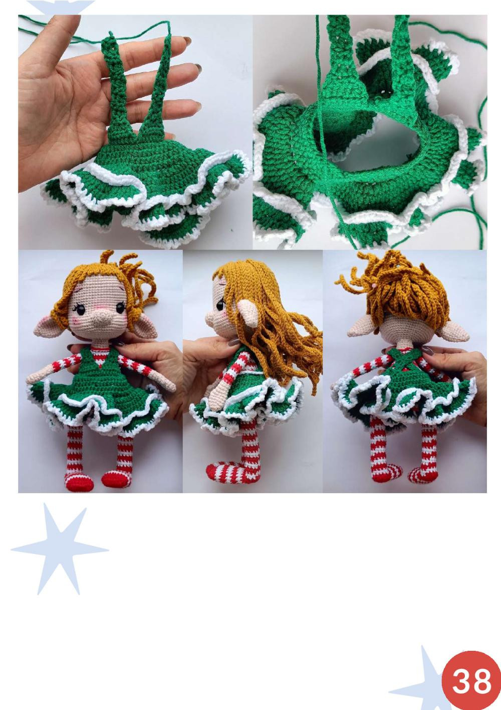 crochet pattern elf girl