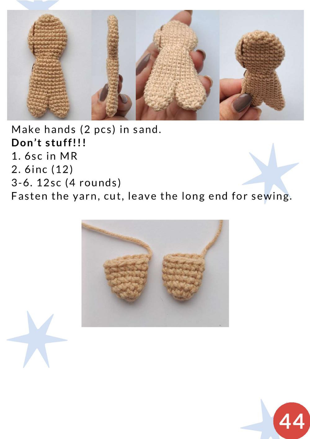 crochet pattern elf girl