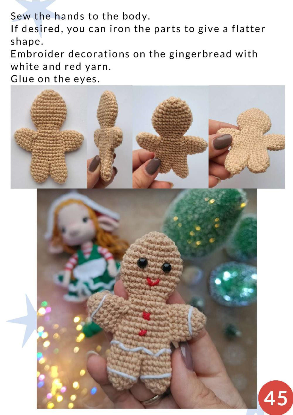 crochet pattern elf girl