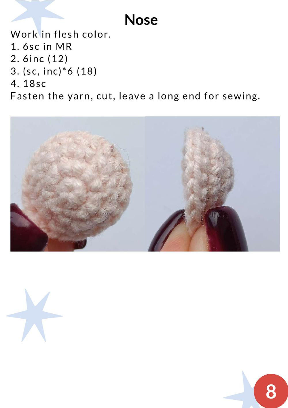 crochet pattern elf girl