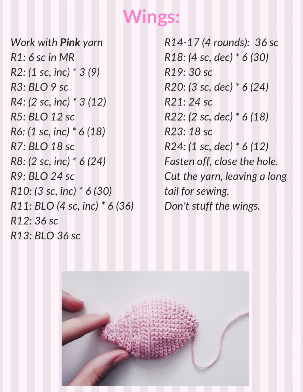 crochet pattern flo