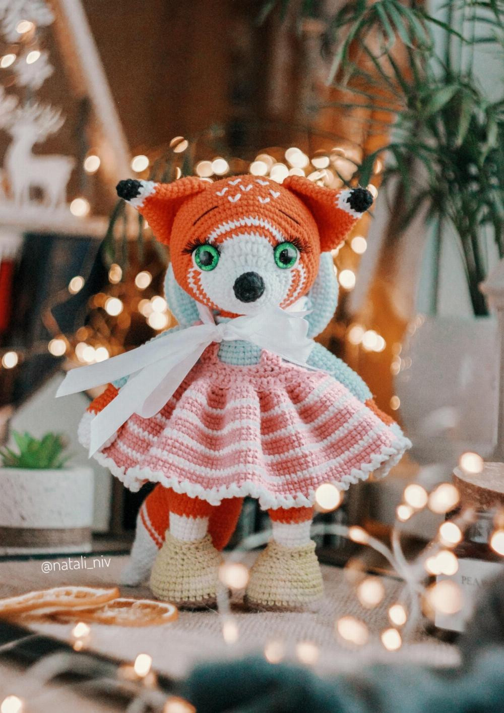 crochet pattern fox gloria