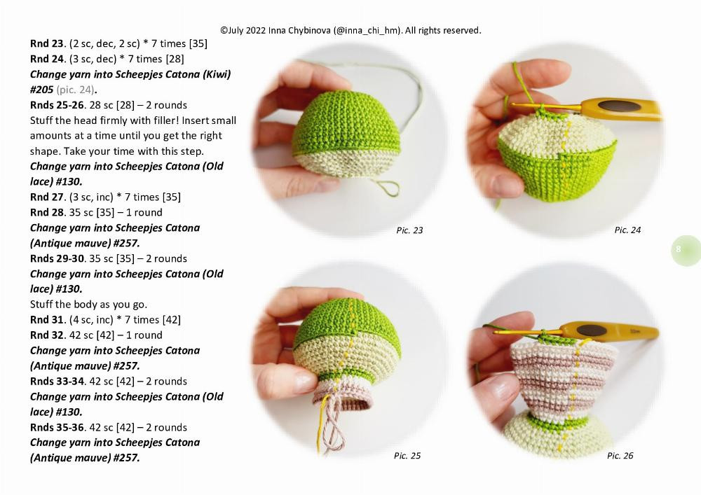 crochet pattern fredy the frog