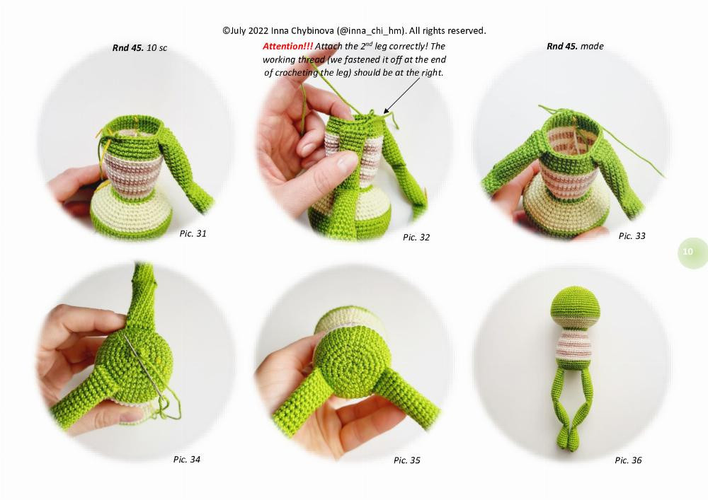 crochet pattern fredy the frog