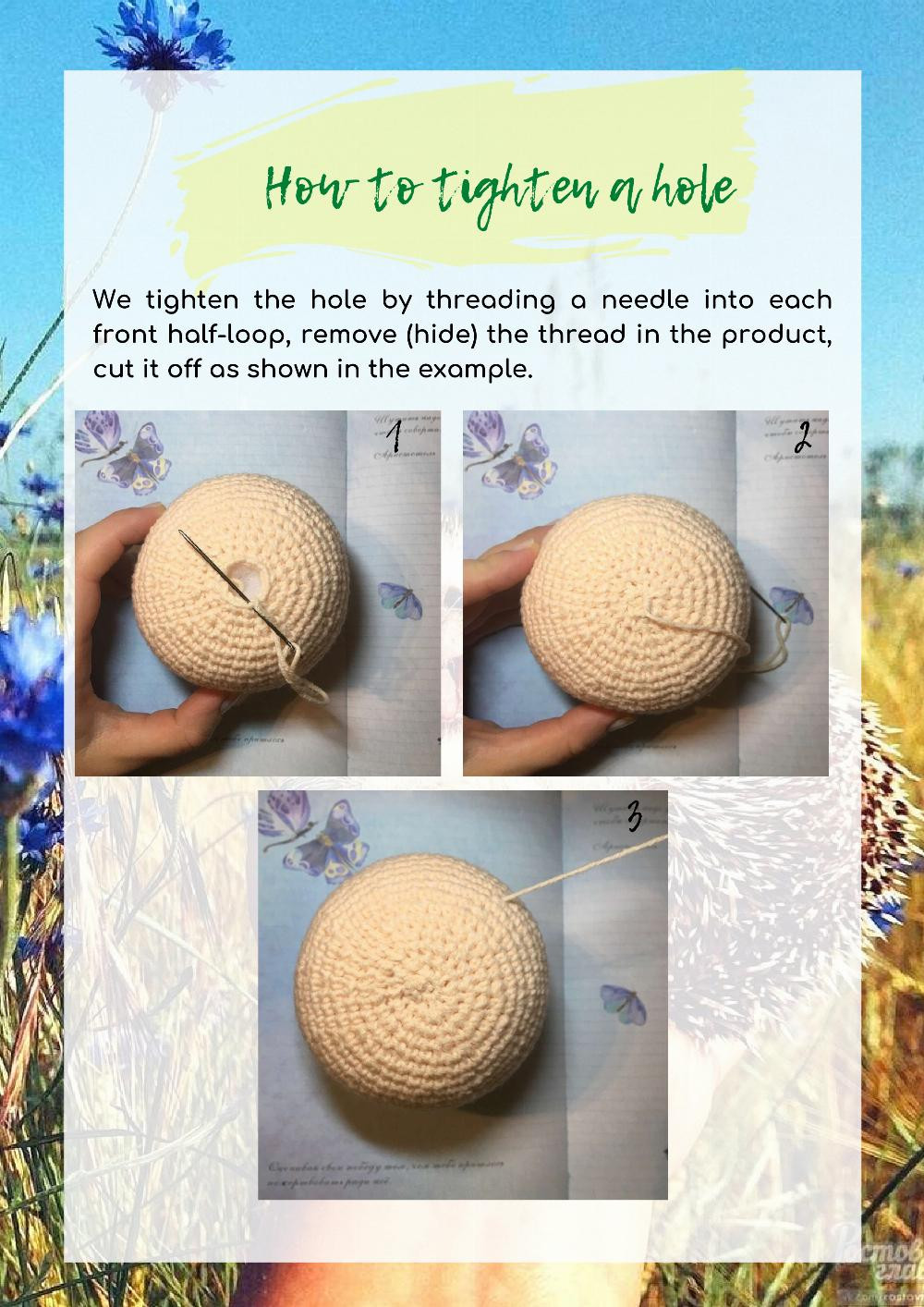 Crochet pattern "Hedgehog LUCKy" summer 2019