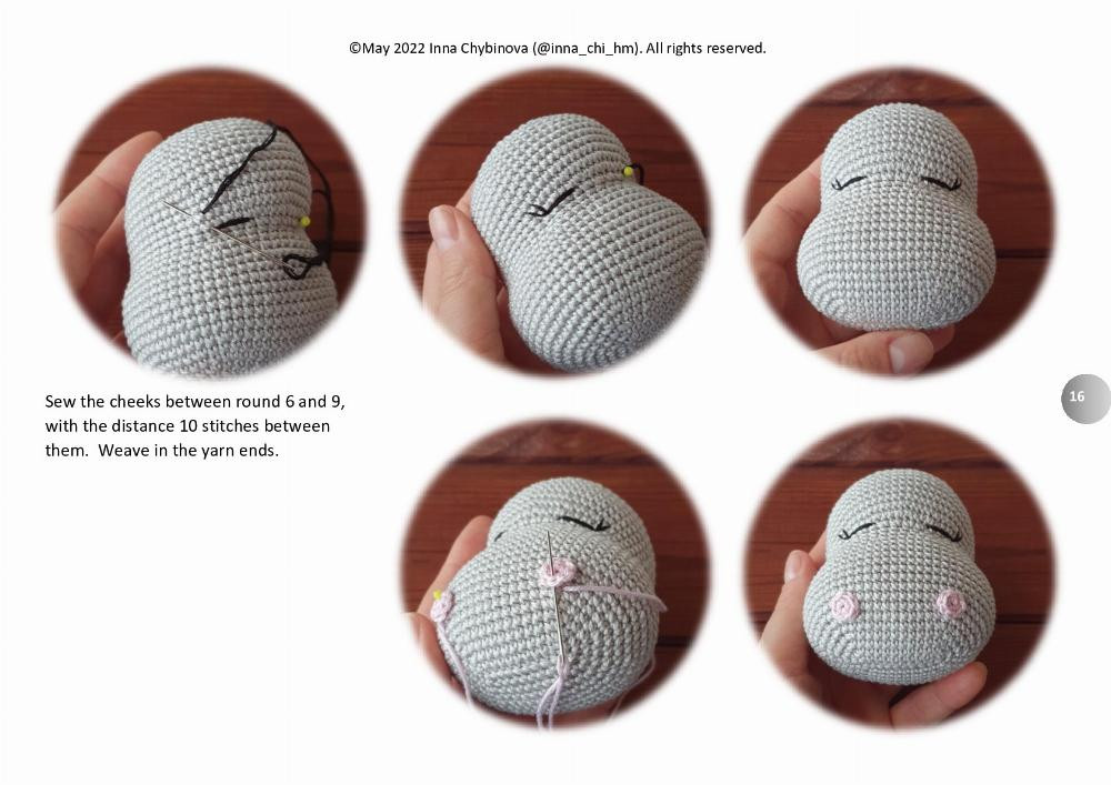 Crochet pattern “Hyppo Lovey”