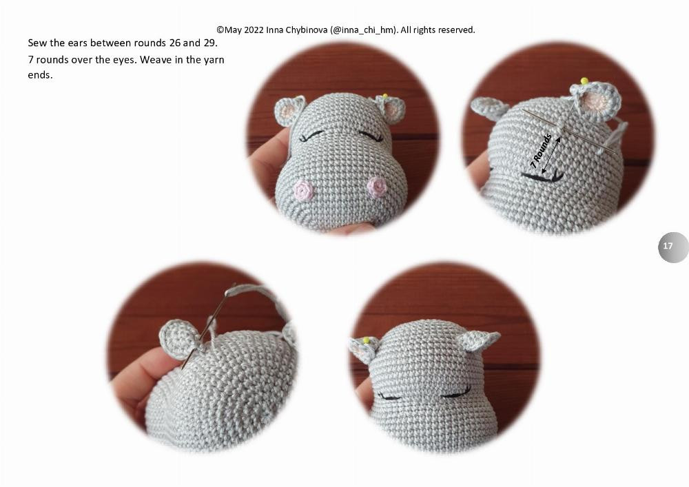 Crochet pattern “Hyppo Lovey”