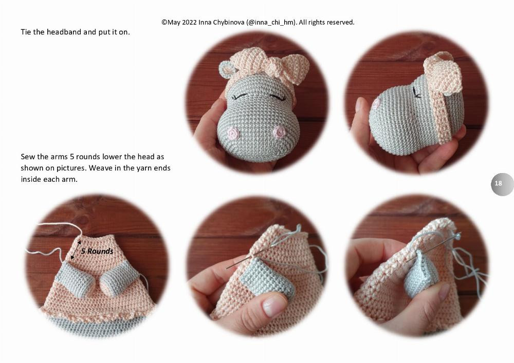 Crochet pattern “Hyppo Lovey”