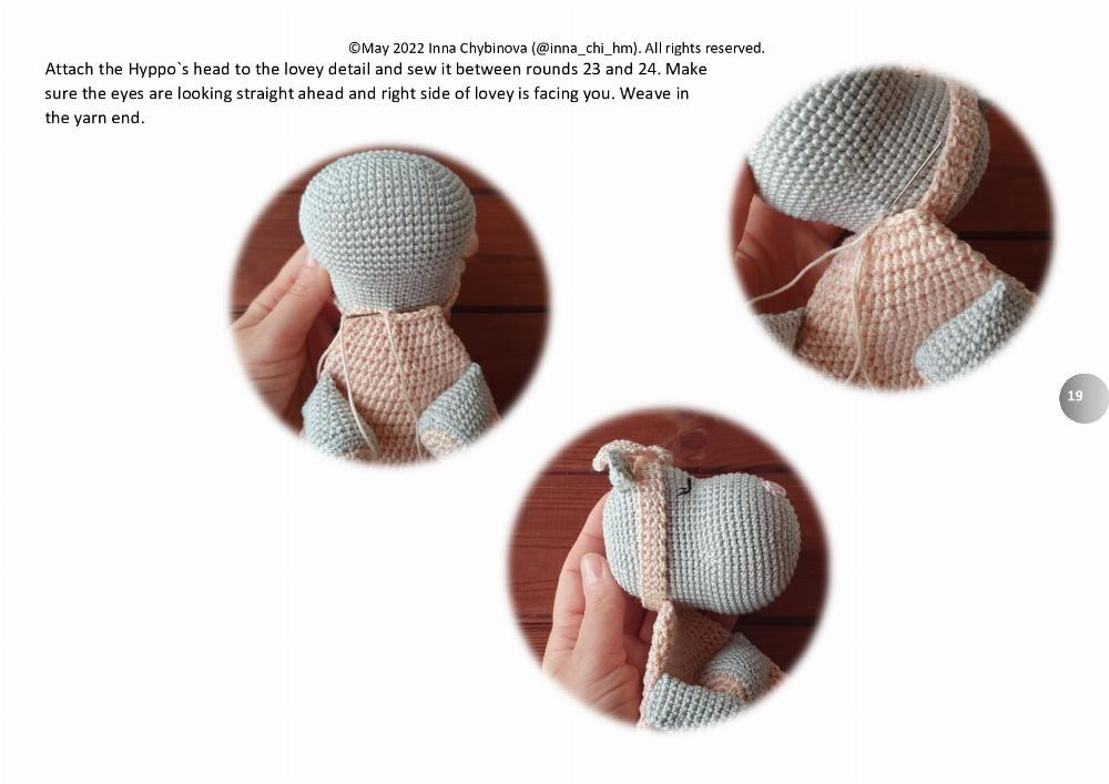 Crochet pattern “Hyppo Lovey”