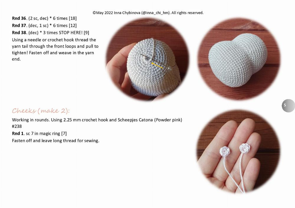 Crochet pattern “Hyppo Lovey”