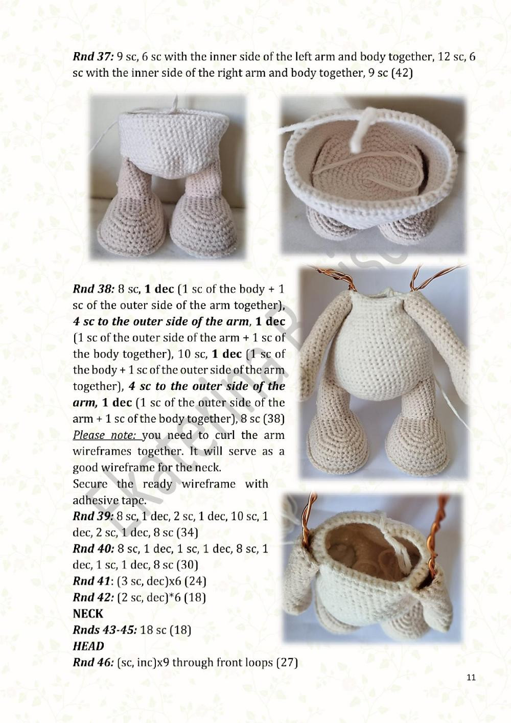 Crochet pattern Lamb