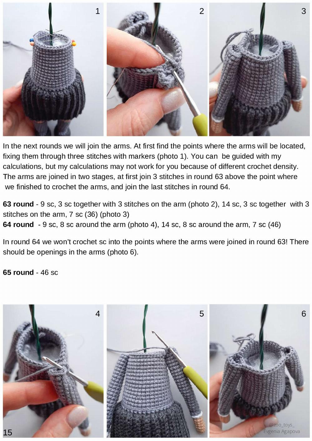 crochet pattern little witch