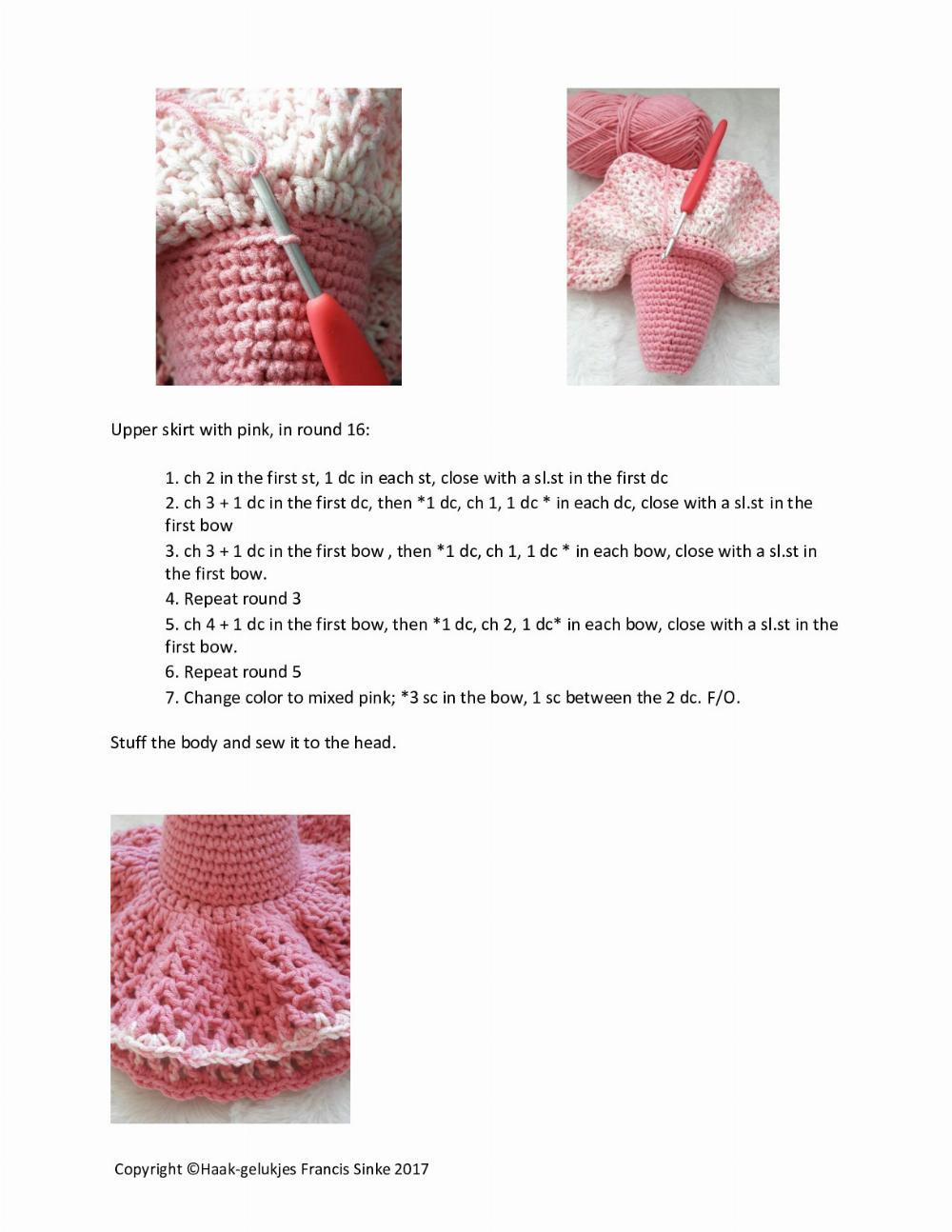 Crochet pattern Madelein Rabbit