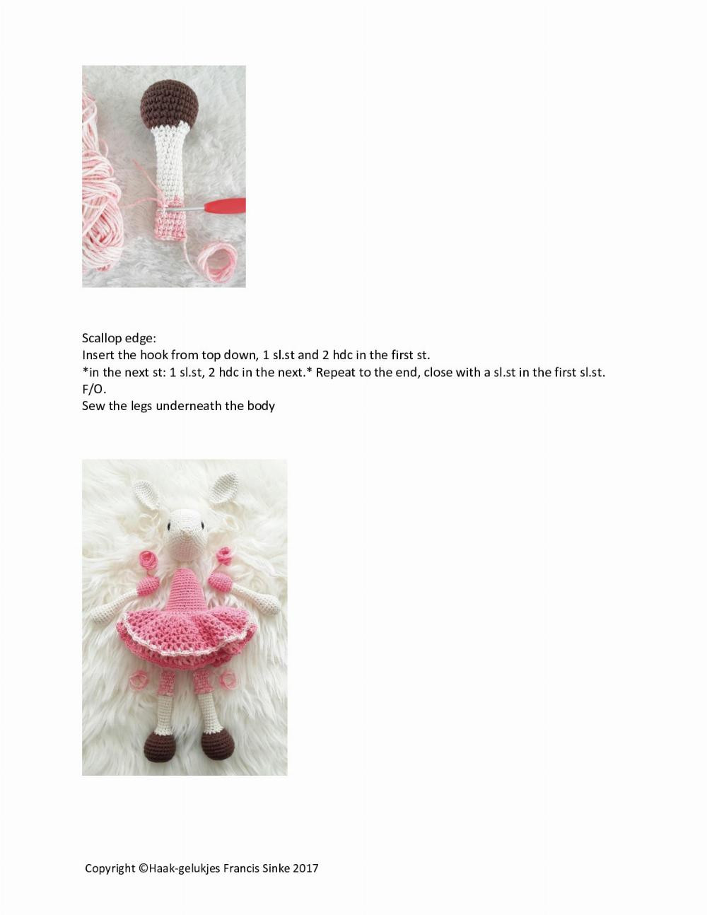 Crochet pattern Madelein Rabbit