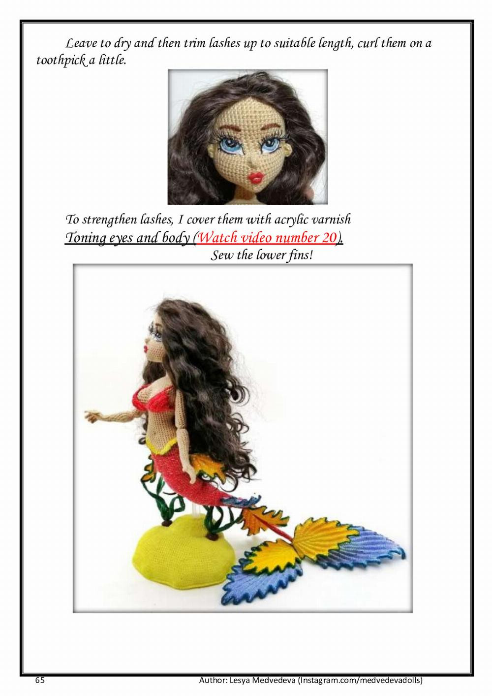 crochet Pattern Mermaid