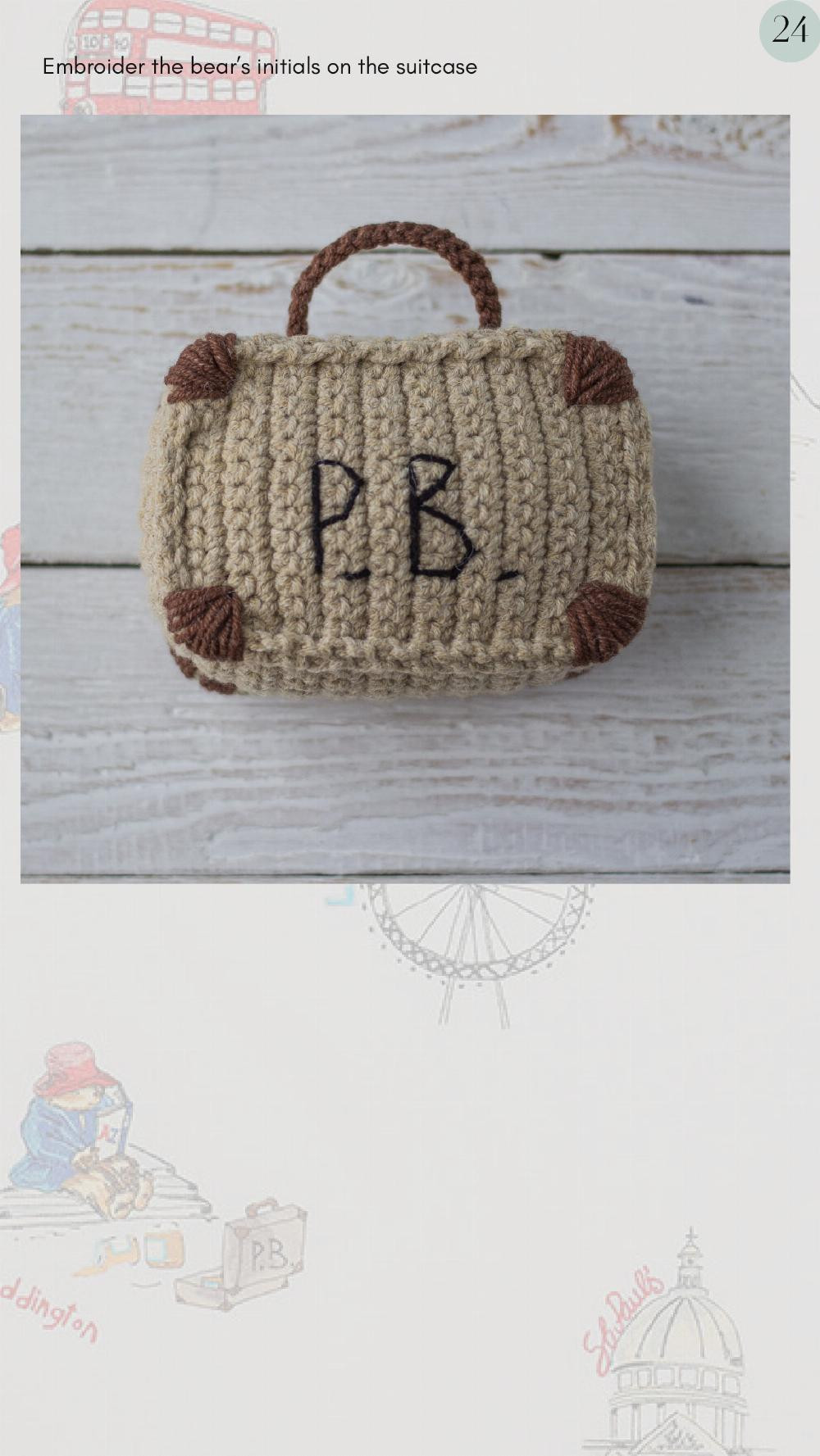 CROCHET PATTERN PADDINGTON BEAR LISENOK CHU