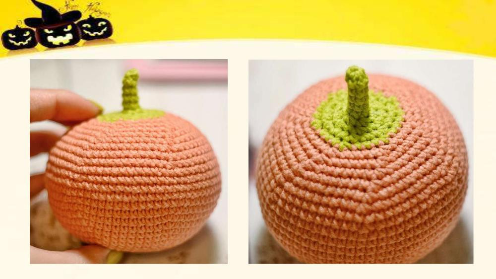 Crochet pattern Pumpkin and a little monster