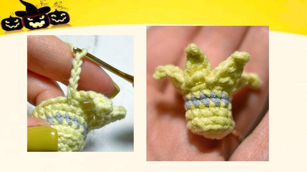 Crochet pattern Pumpkin and a little monster