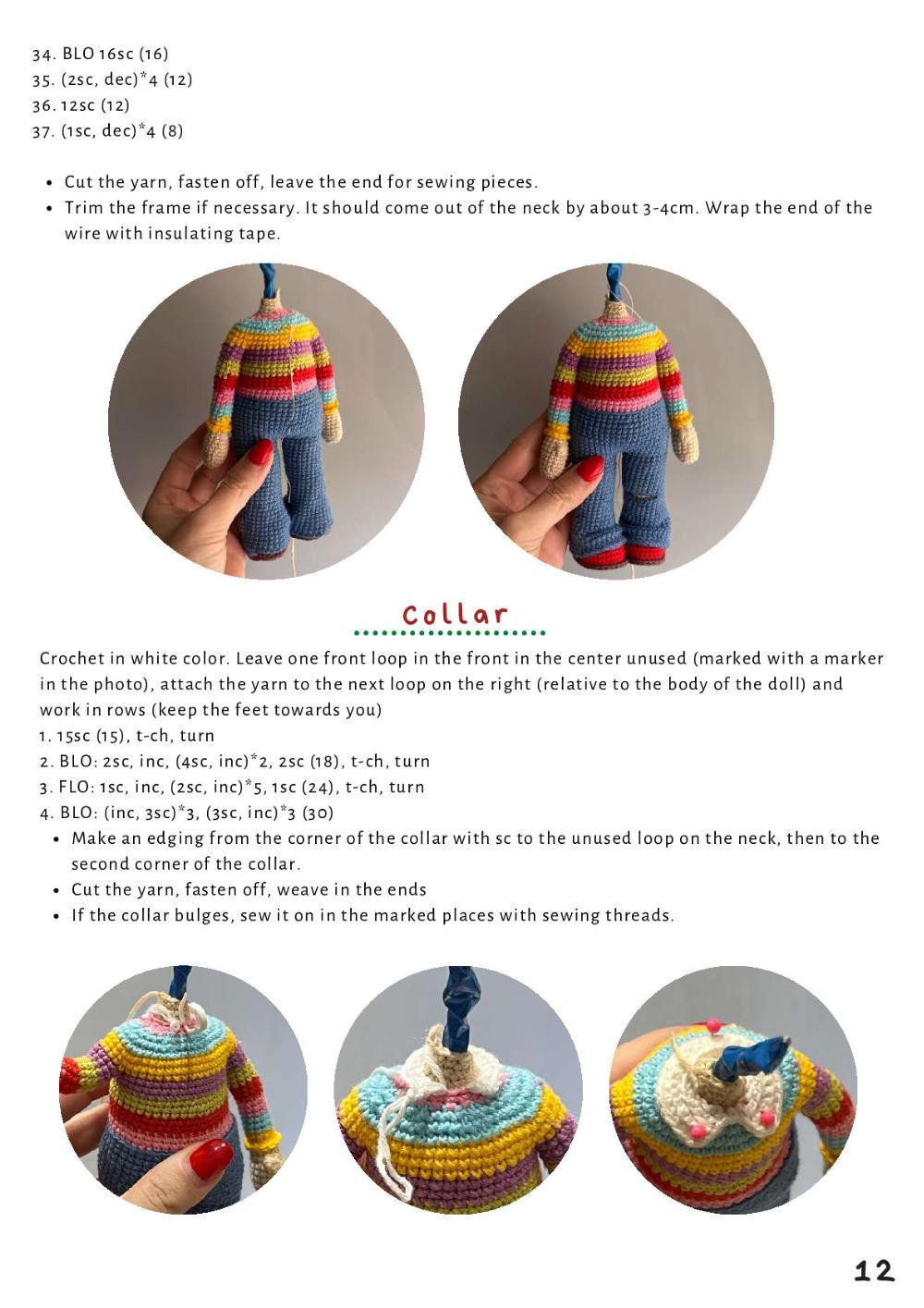 CROCHET PATTERN "SABRINKA"