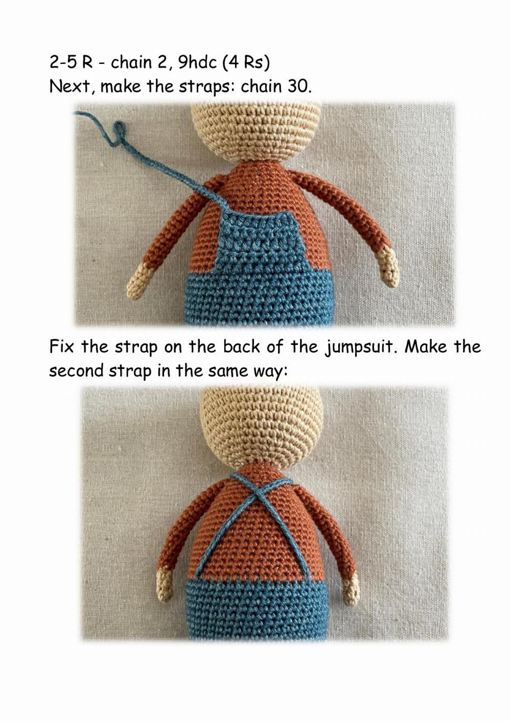 Crochet pattern “Scarecrow” (18 cm) Pattern includes: - scarecrow - hat - pumpkin