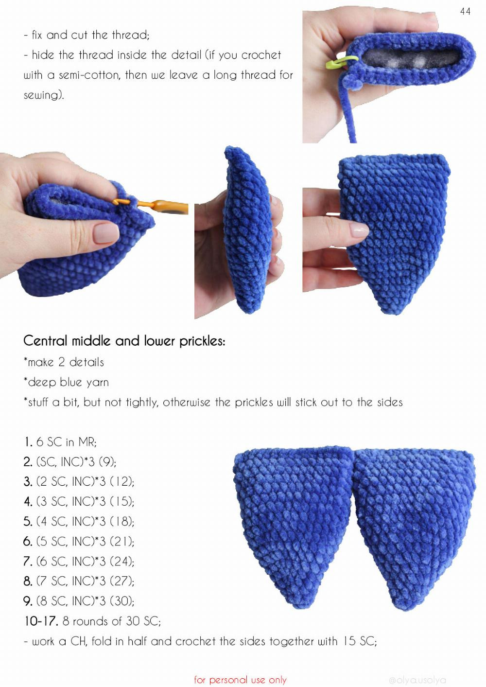 Crochet Pattern super prickle