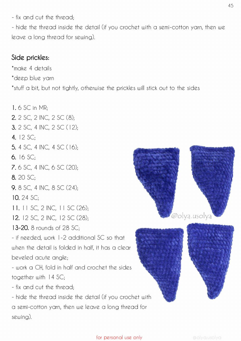 Crochet Pattern super prickle