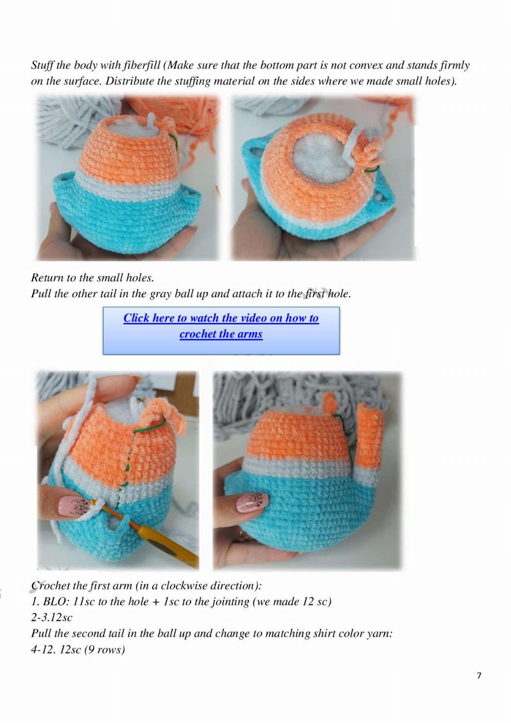crochet pattern the elephant