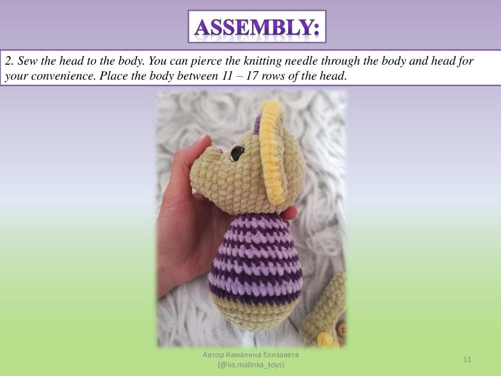 crochet pattern the little dinosaur
