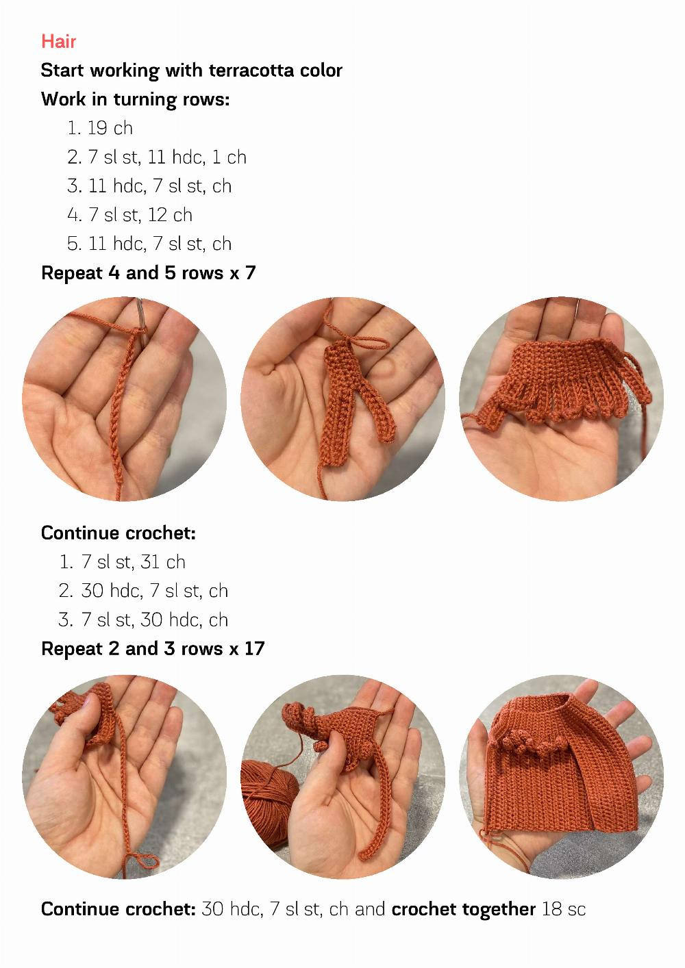 Crochet Pattern WITCH DOLL