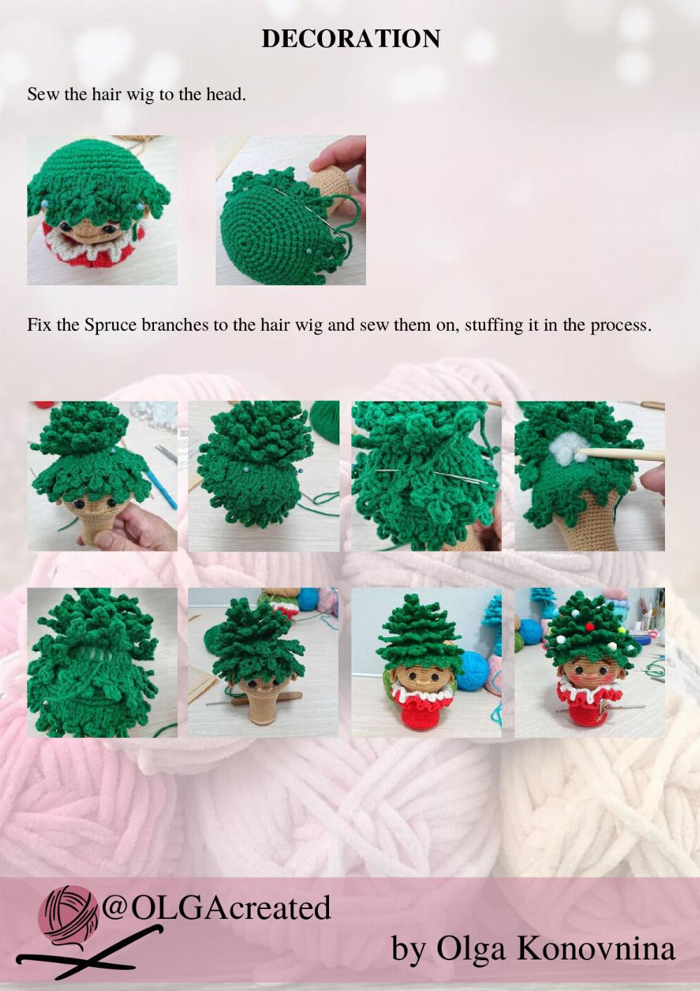 Crochet Toy Pattern Gnome Spruce