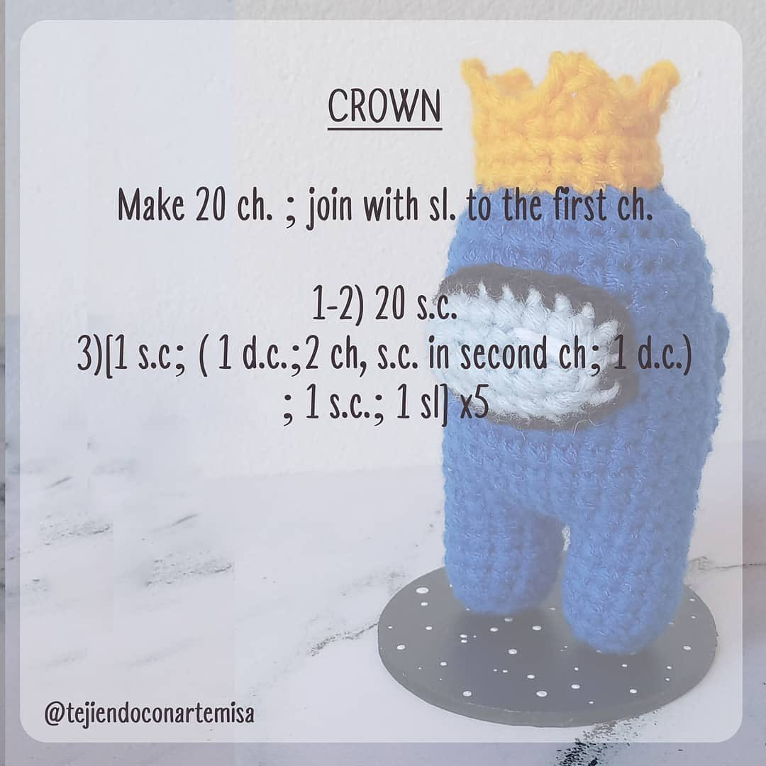 crown free pattern
