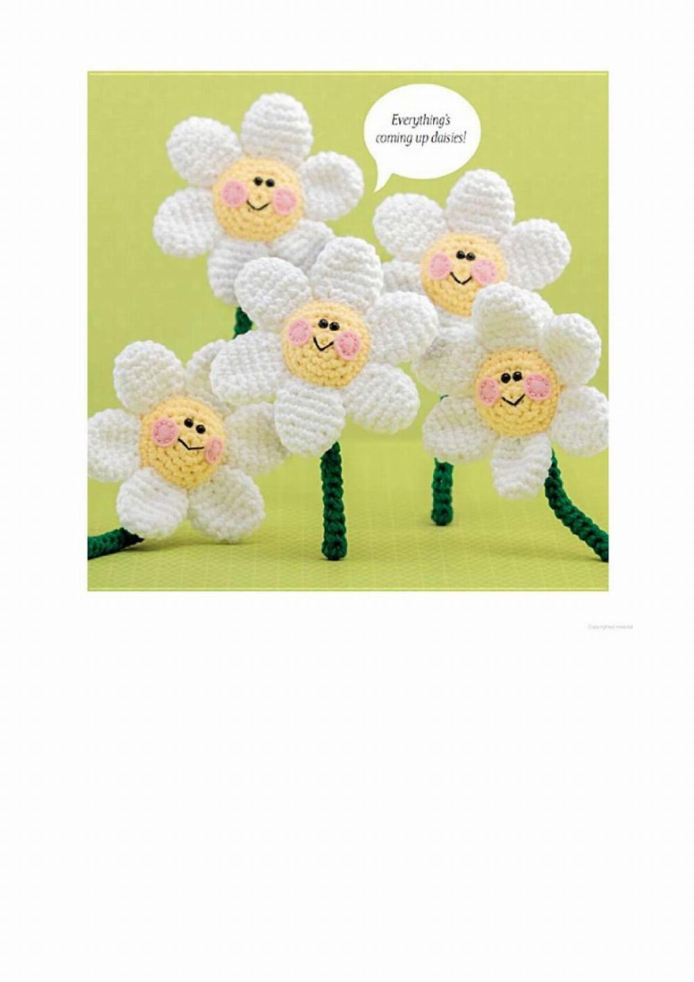 Daisy Amigurumi crochet pattern