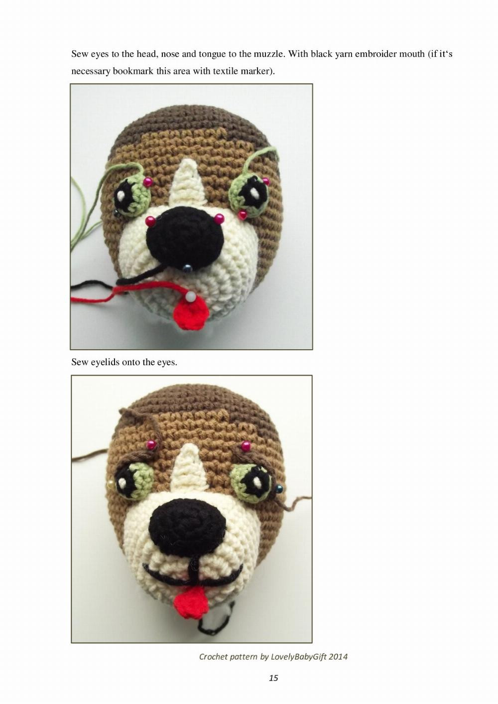 DOG CROCHET PATTERN