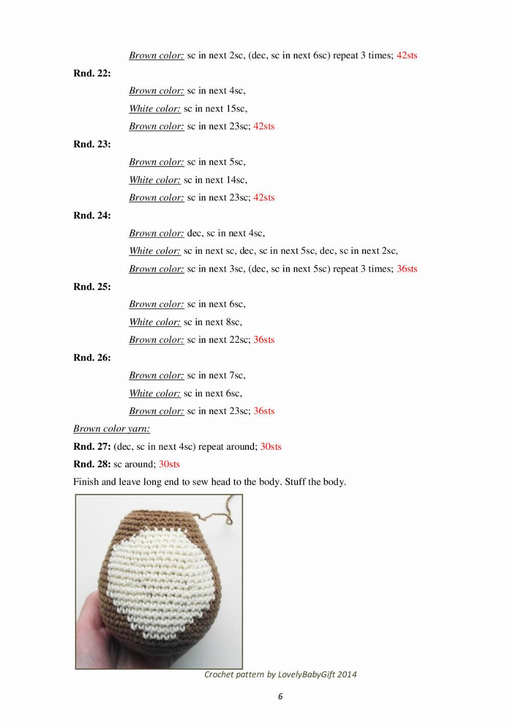 DOG CROCHET PATTERN