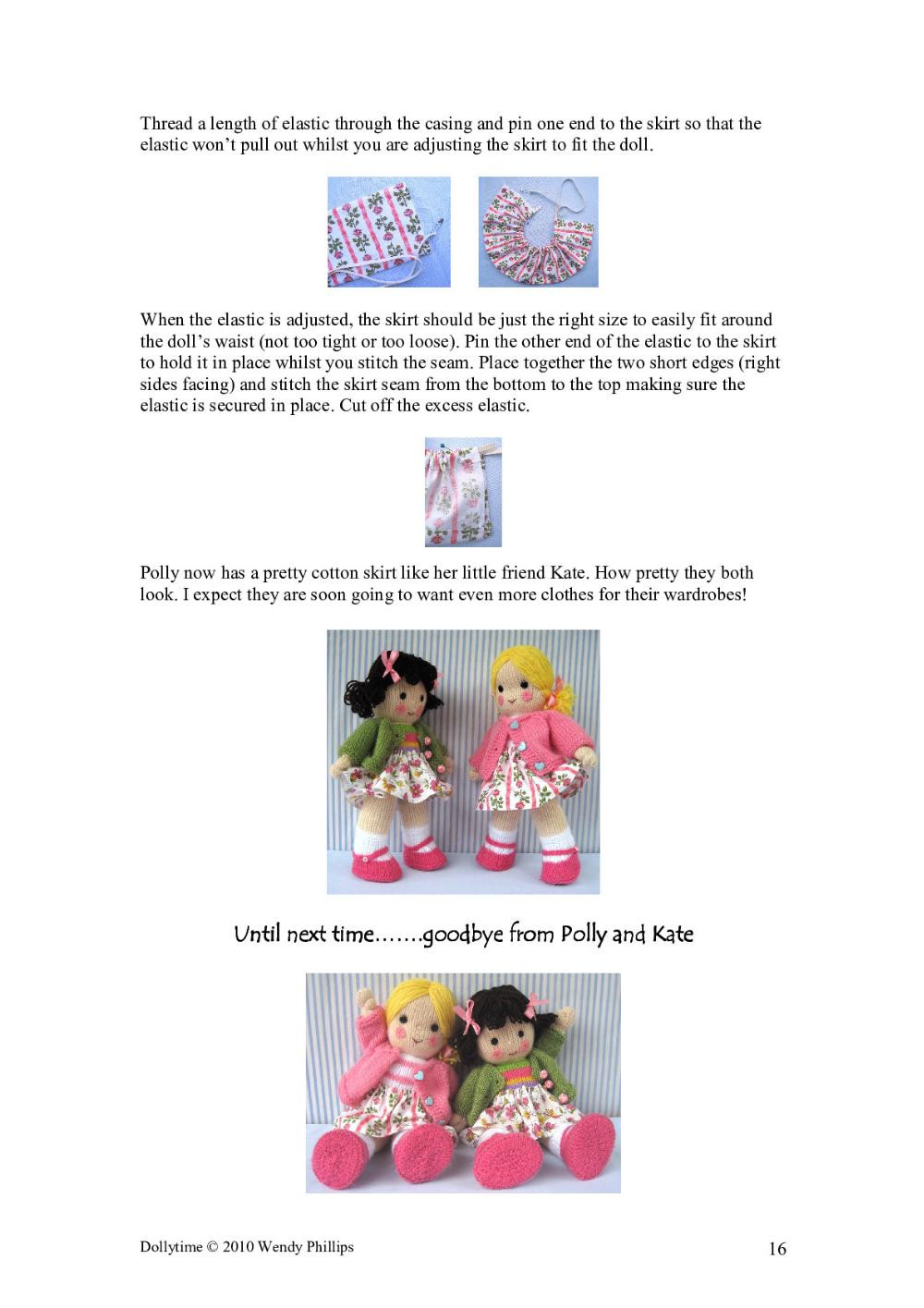dollytime polly and kate crochet pattern