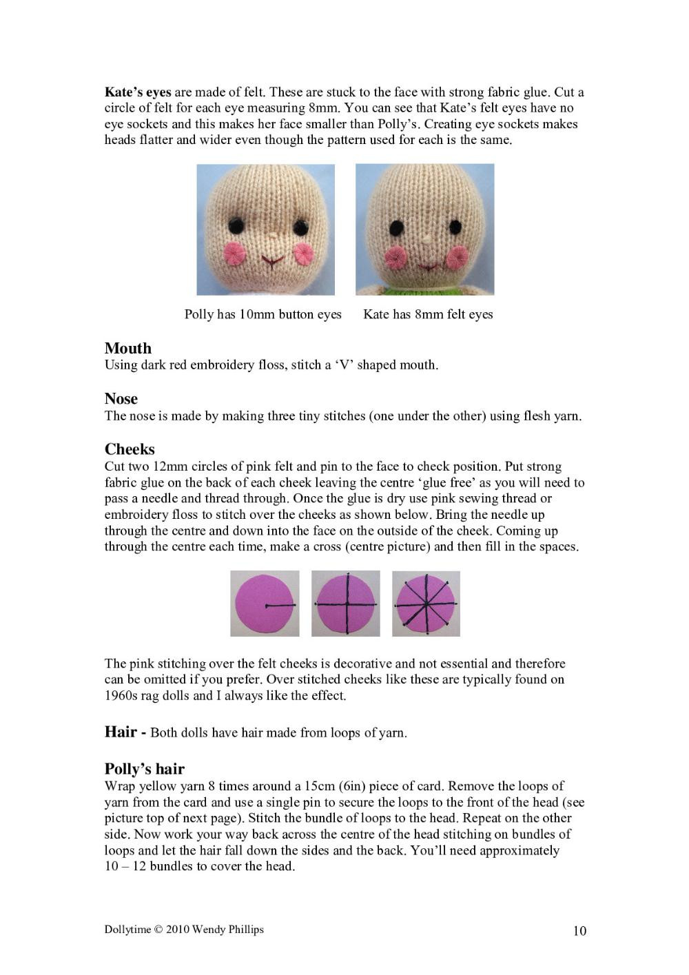dollytime polly and kate crochet pattern