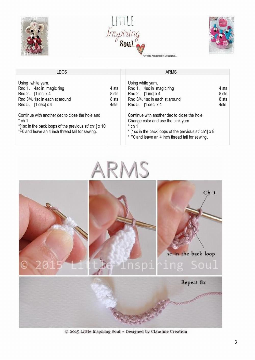 ducky doll crochet pattern