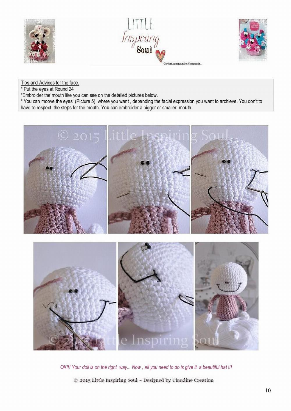 ducky doll crochet pattern