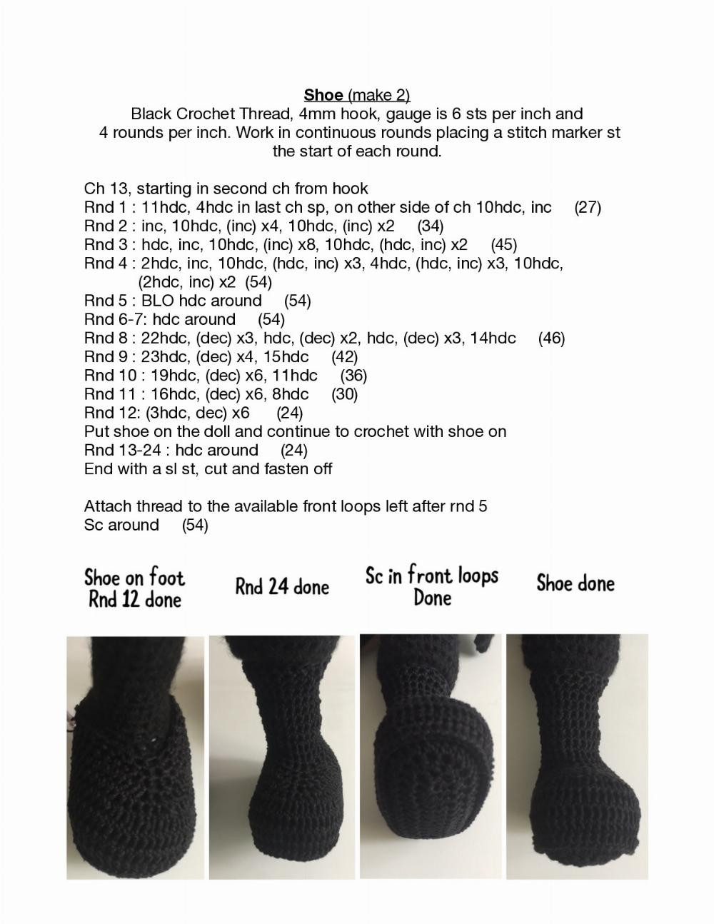 Enmity crochet pattern