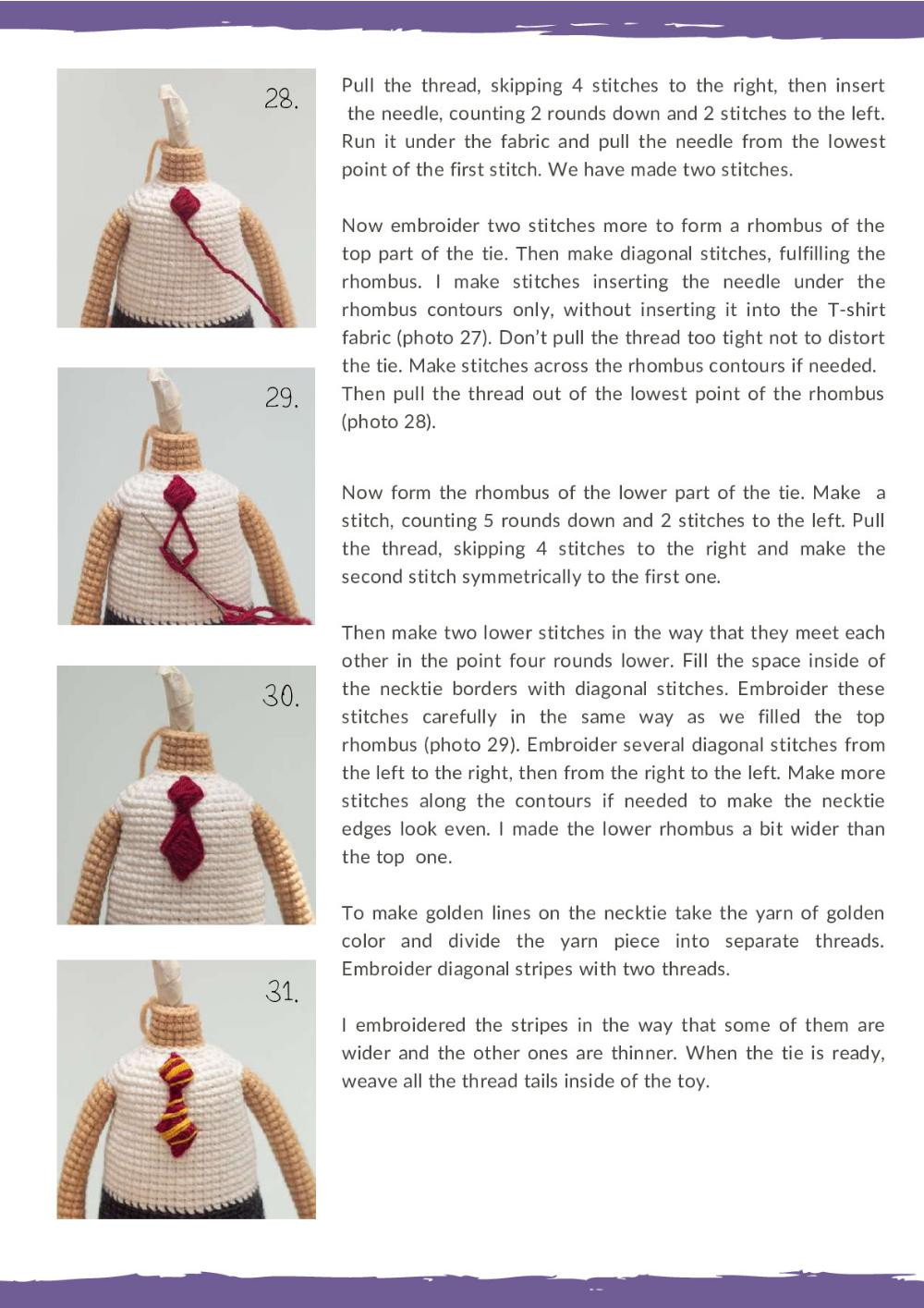 FAMOUS WIZARD Crochet toy pattern