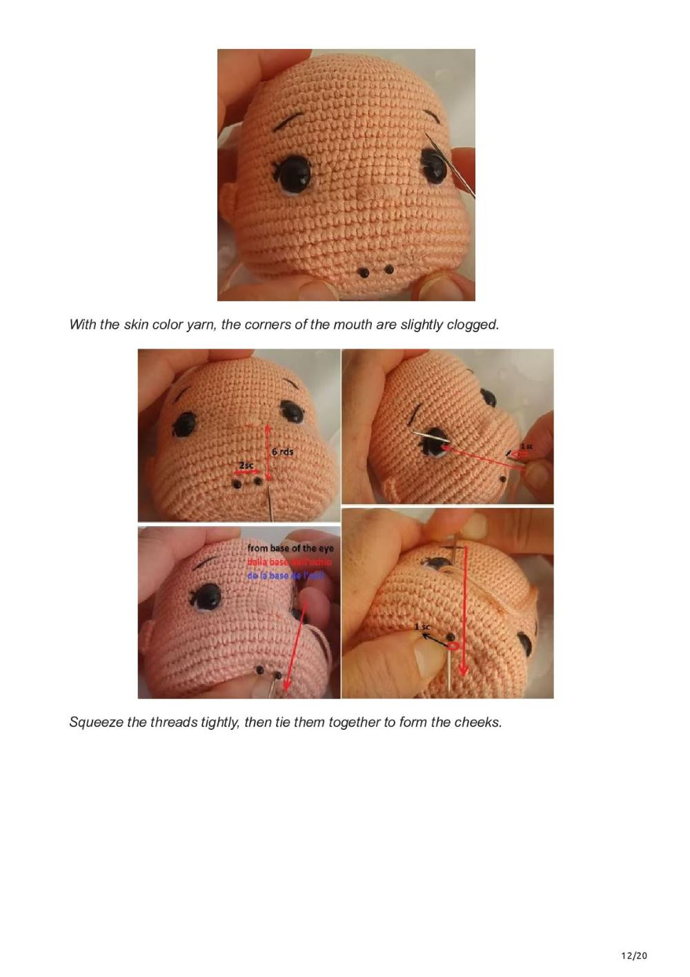 Fifi Doll – Free crochet pattern