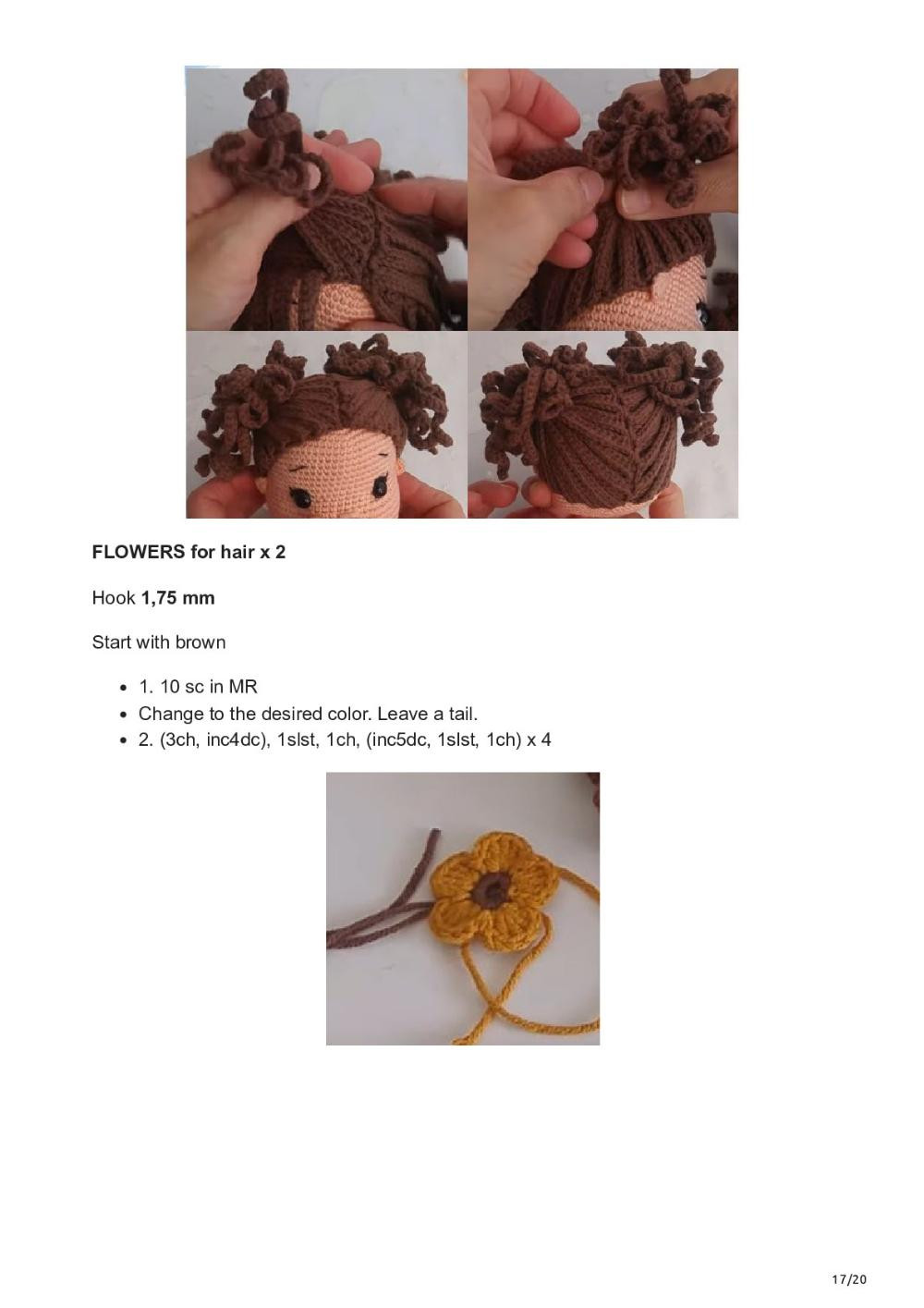 Fifi Doll – Free crochet pattern