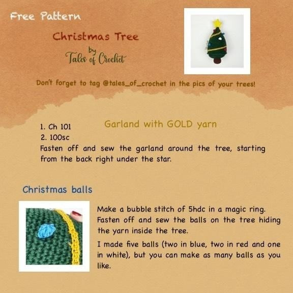 free pattern christmas tree