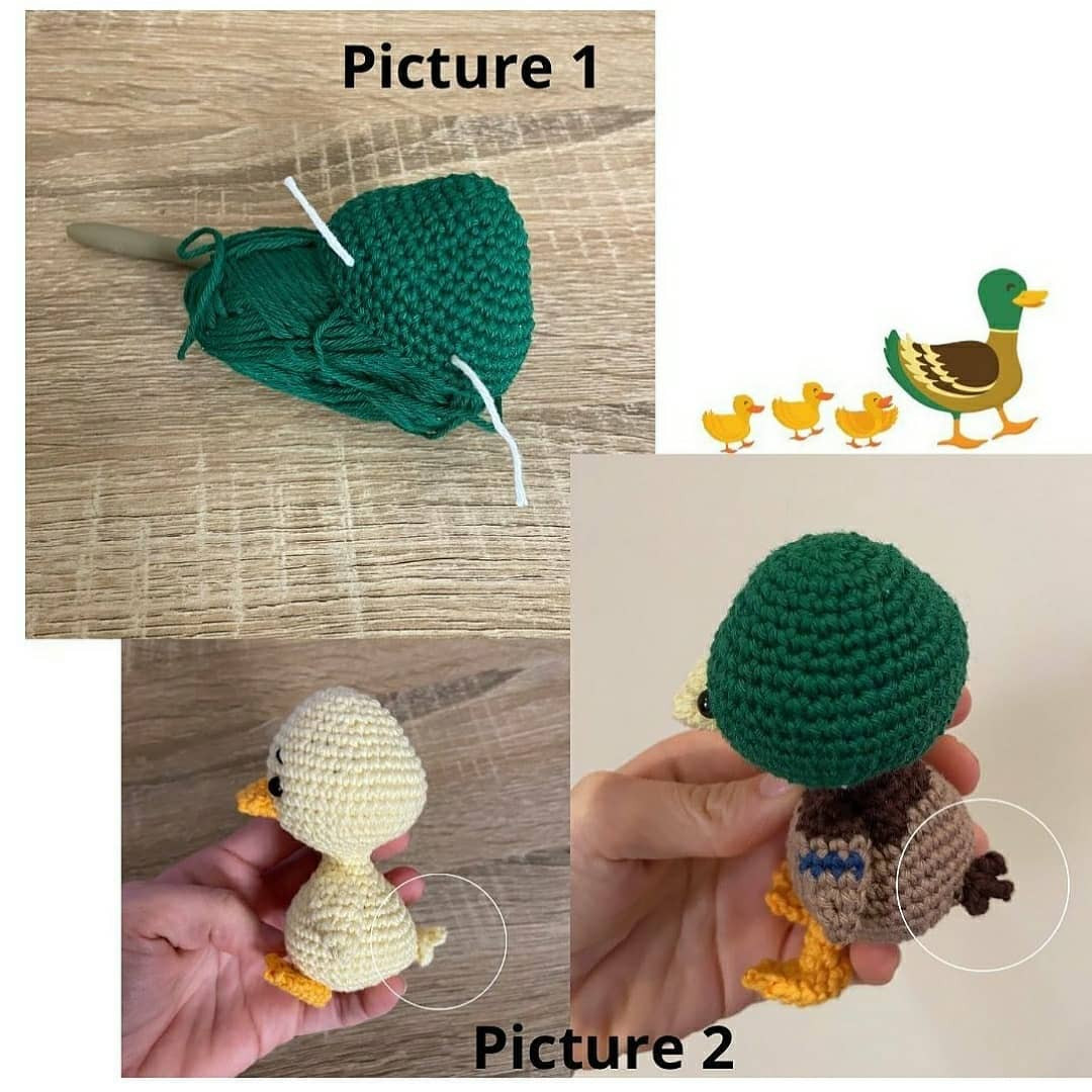 free pattern colovis the duck