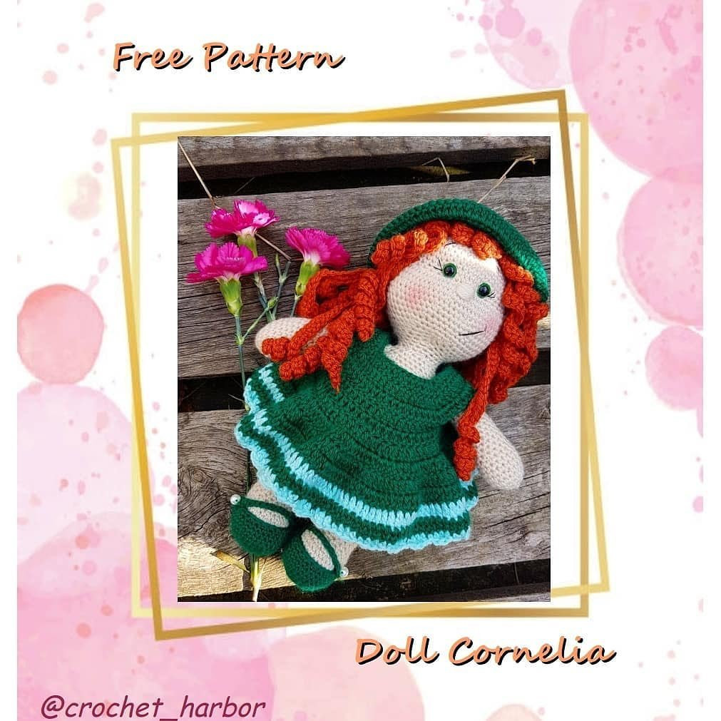 free pattern doll cornelia