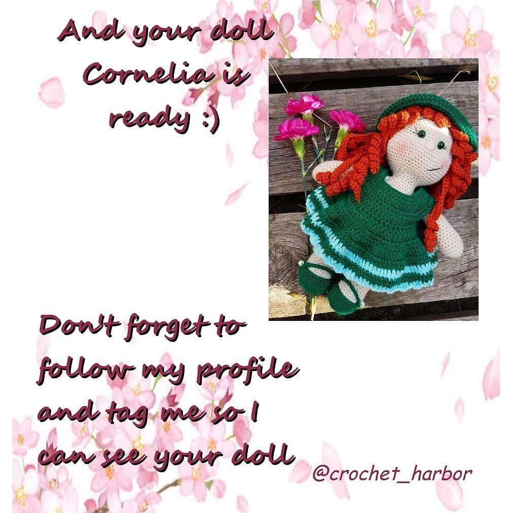 free pattern doll cornelia