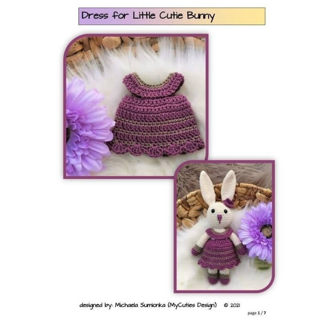 free pattern dress for little cutie bunny