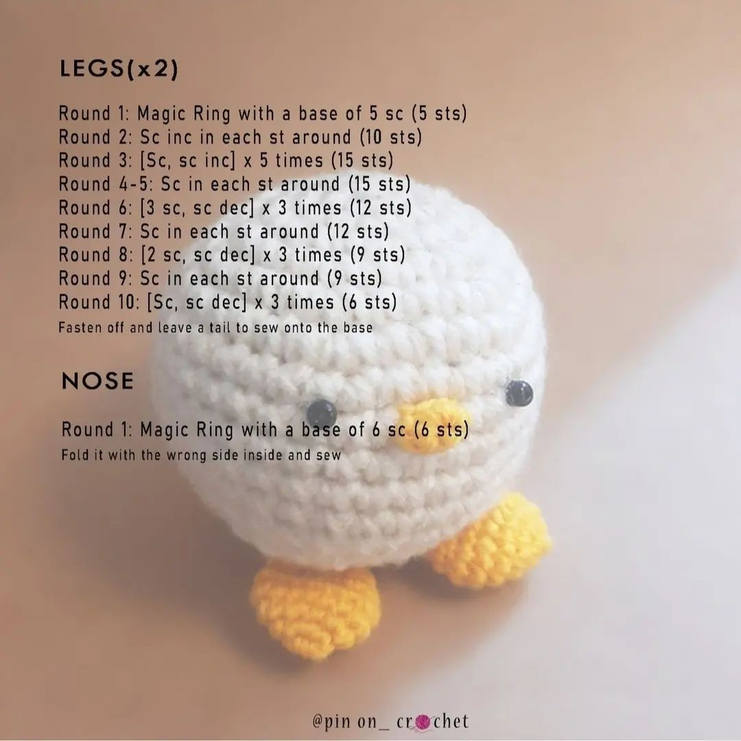 free pattern duckball