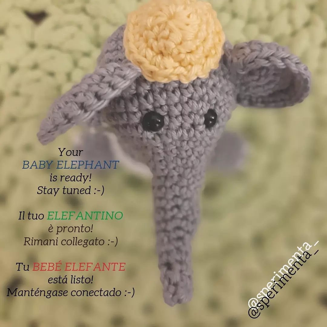 free pattern gray elephant