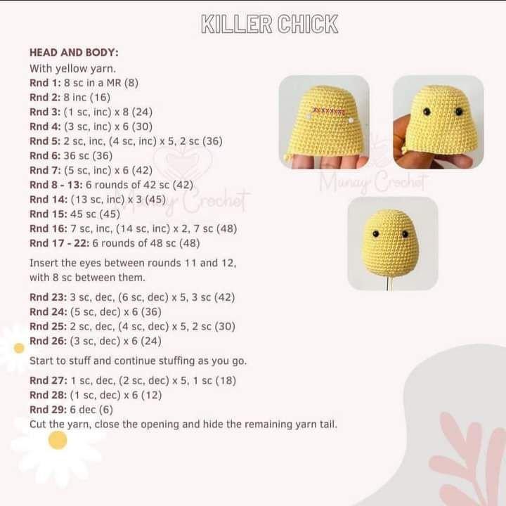 free pattern killer chick (full)